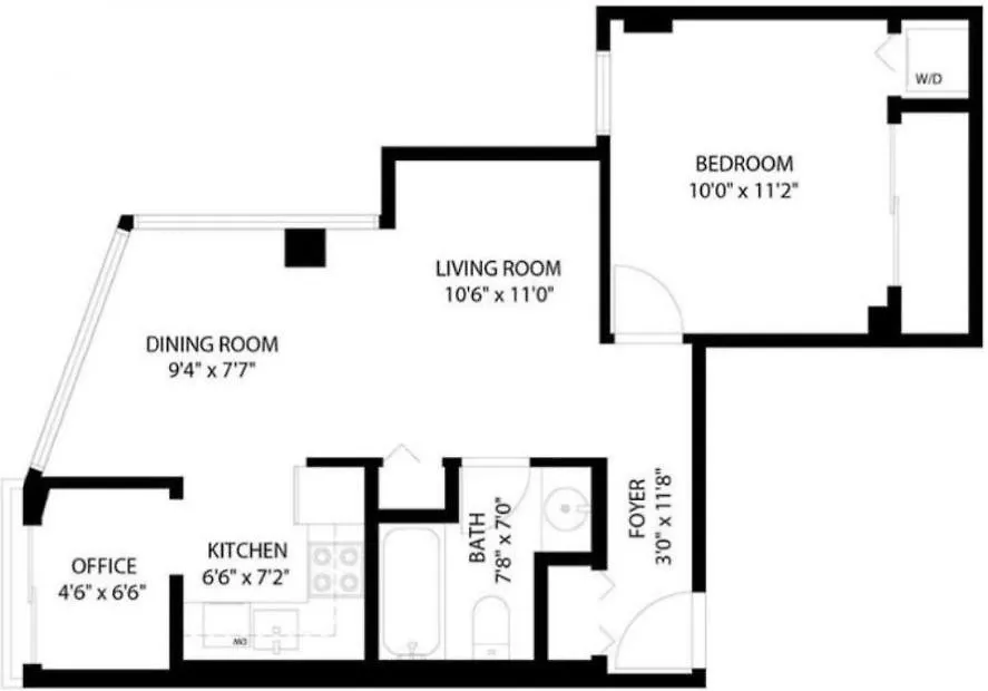 1Bd+Den Condo, With Free Parking In Downtown! Vancouver 0*,  Canada